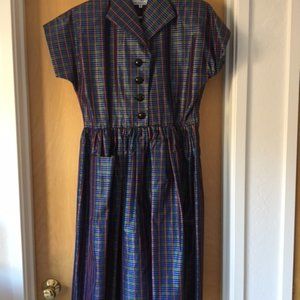 Vivien of Holloway Kitty dress Christmas Holidays 1950s vintage style